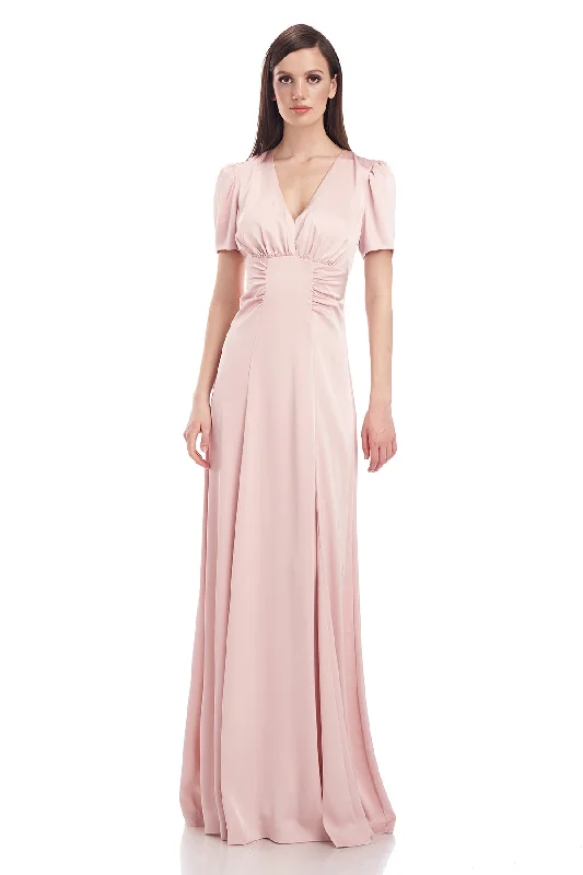 Formal dresses with tassel - adorned belts and tiered skirts for a stylish and festive formal event Quinn Empire Waist Gown Formal dresses with tassel - adorned belts and tiered skirts for a stylish and festive formal event Quinn Empire Waist Gown