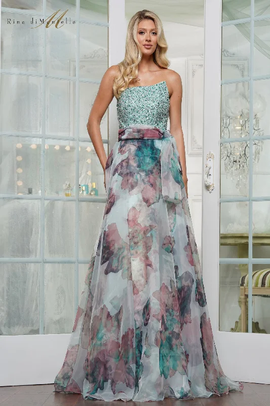 Sequined formal dresses with open backs for a sexy prom style Rina Di Montella RD3213 Sequined formal dresses with open backs for a sexy prom style Rina Di Montella RD3213