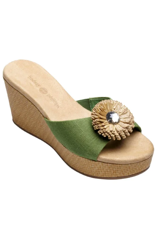 Women's espadrilles for beach vacationsDevon In Green